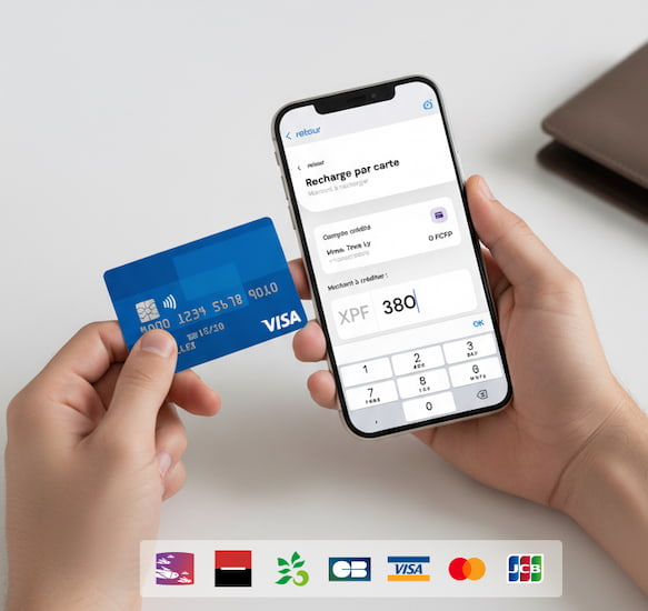 Rechargement par carte bancaire